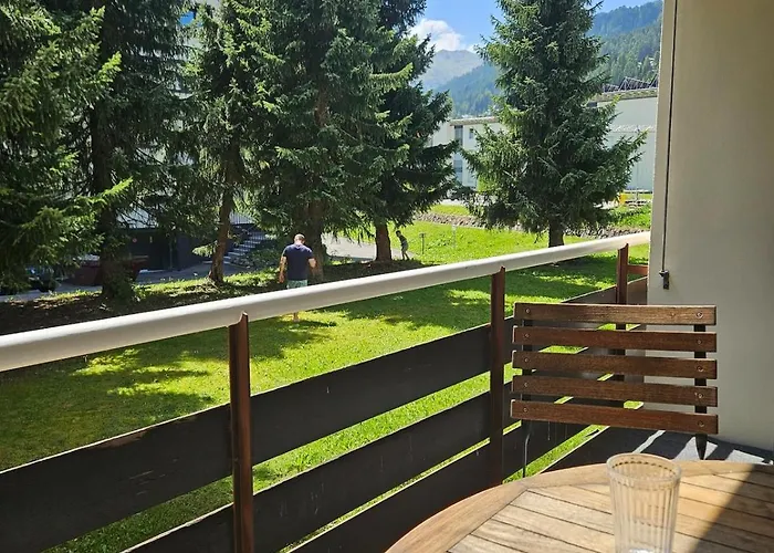 Modernes Mitten In Appartamento Davos